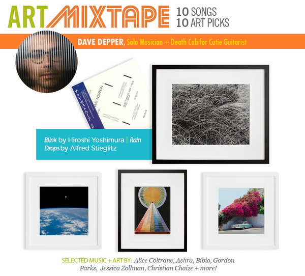 Death Cab’s Dave Depper makes an art + music mixtape.