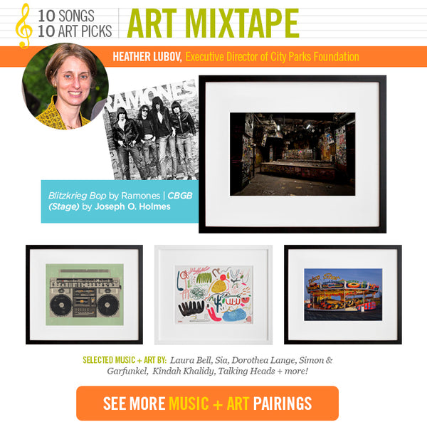 An art + music mashup from SummerStage exec Heather Lubov