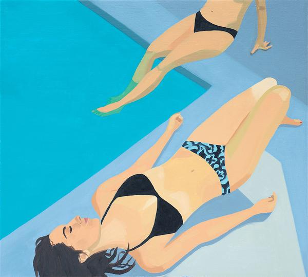New Art!: Poolside by Helena Wurzel