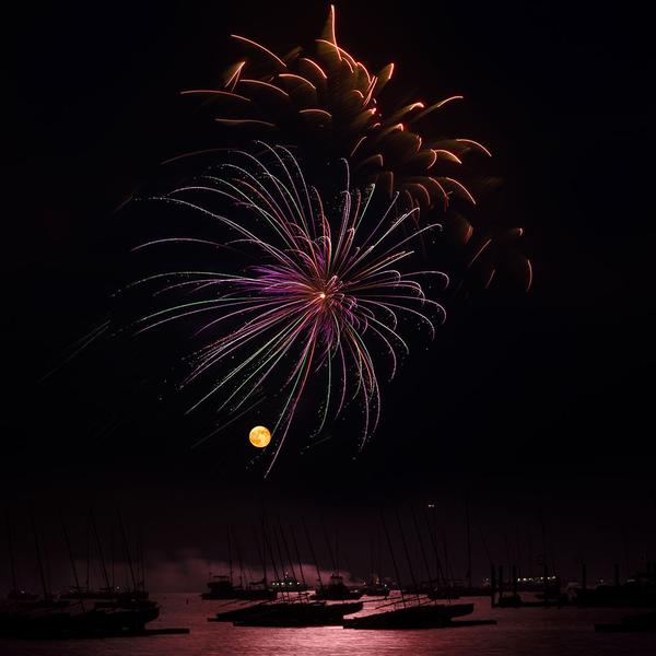 NEW ART: July 4, Hyannis Port by Joseph O. Holmes