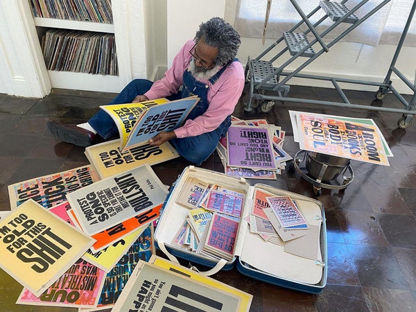 Print for the people! Support Amos Kennedy's letterpress paradise