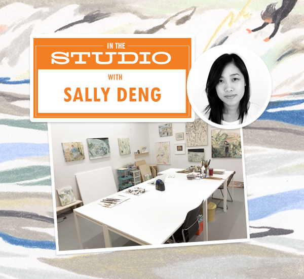 How LA-based artist Sally Deng stays on her game