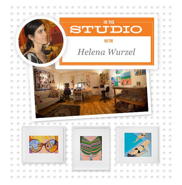 In the Studio | Helena Wurzel