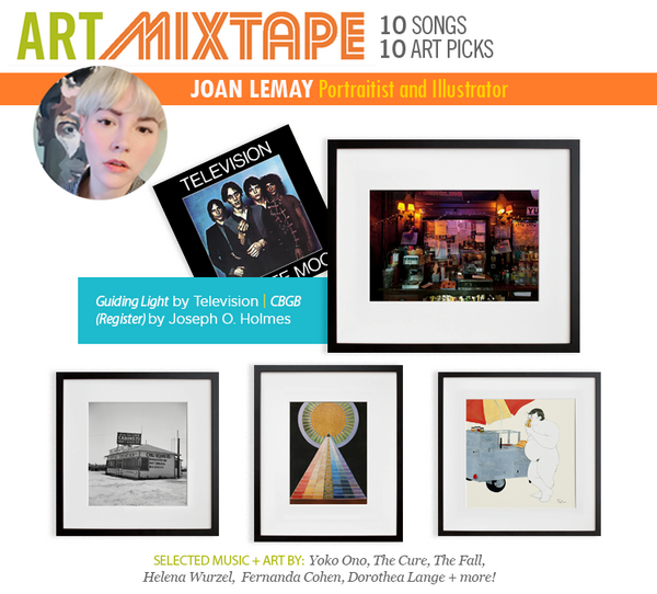 Artist-approved! This Joan LeMay mixtape srsly rocks.