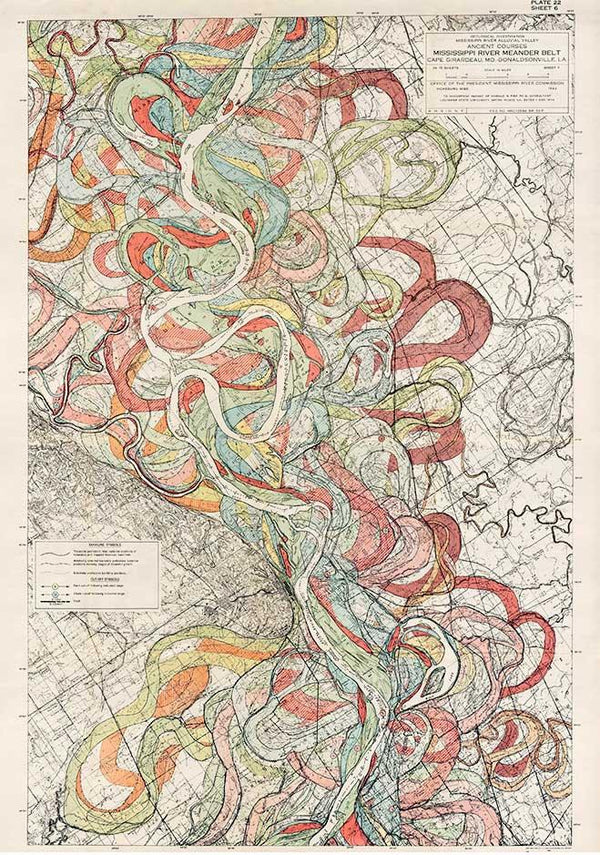 New Today! The Mighty Mississippi's Mesmerizing Meanderings