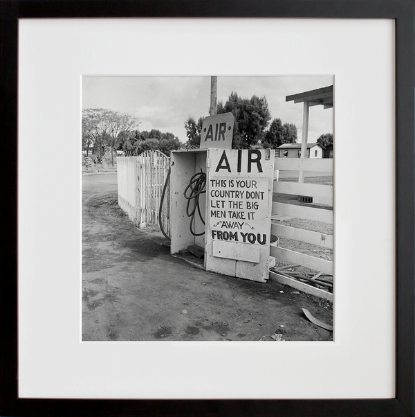 Gas station. Kern County, California