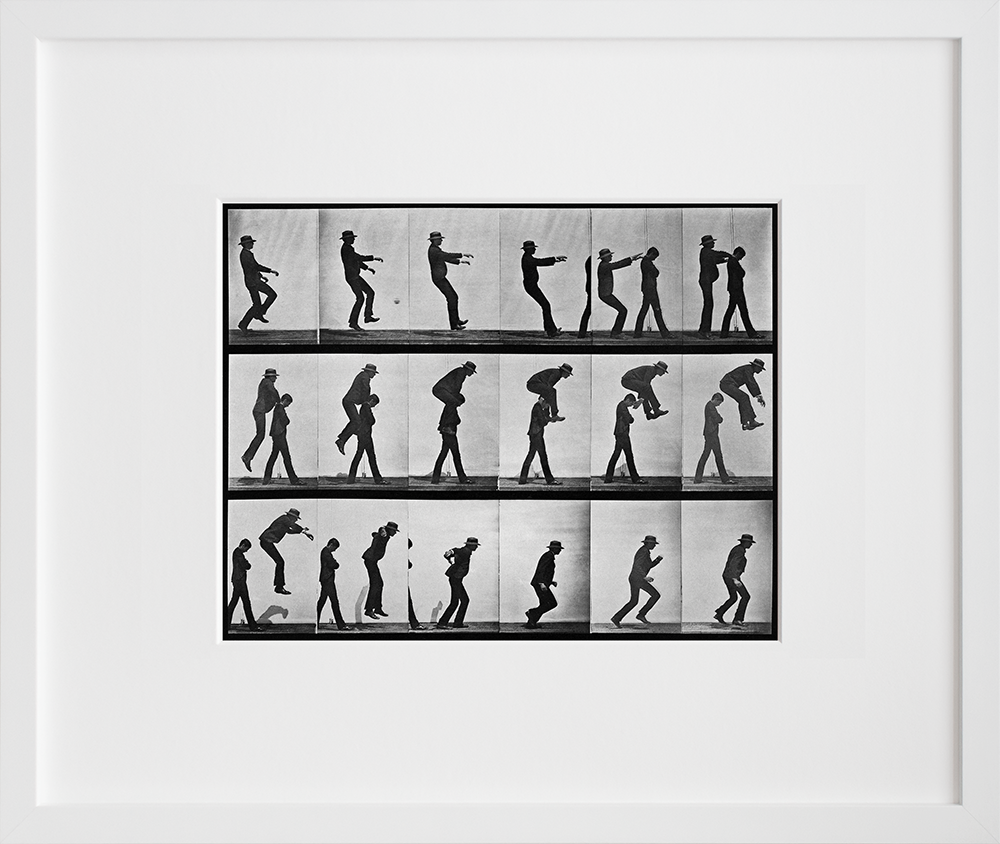 Eadweard Muybridge's Animal Locomotion: Plate 169 (Leapfrog) Eadweard Muybridge's Animal Locomotion: Plate 169 (Leapfrog)