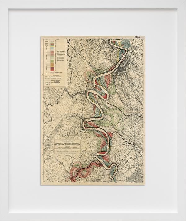 Plate 22, Sheet 15, Ancient Courses Mississippi River Meander Belt