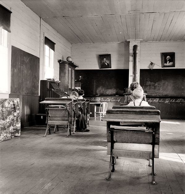 9:00 a.m. Four Pupils Attend This Day. Baker County, Oregon