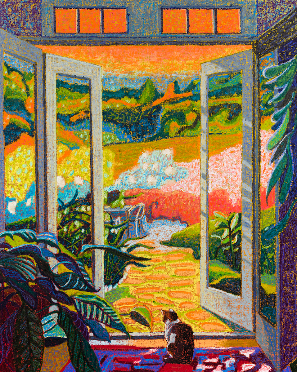 JJ Manford's Threshold Painting | 20x200