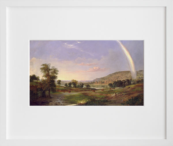 Landscape with Rainbow
