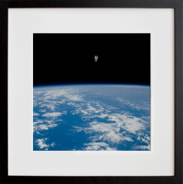 Views of the extravehicular activity during STS 41-B