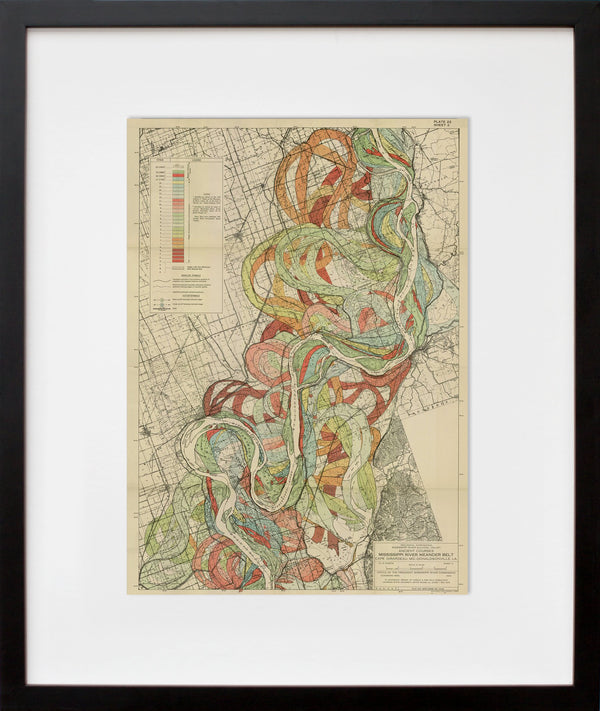 Plate 22, Sheet 2, Ancient Courses Mississippi River Meander Belt