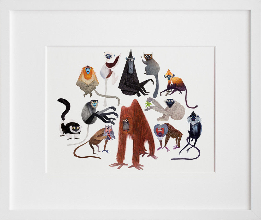 Brendan Wenzel's Primates