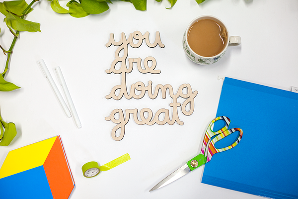 you are doing great