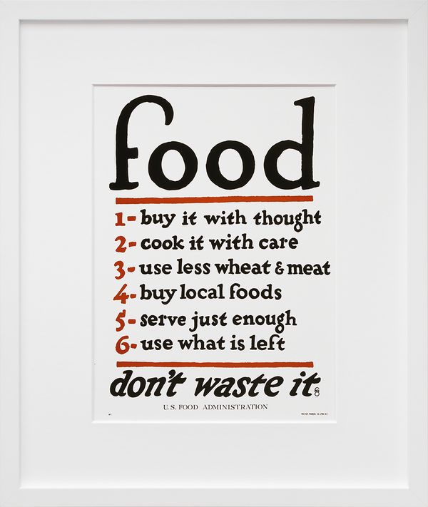 Food–don't waste it