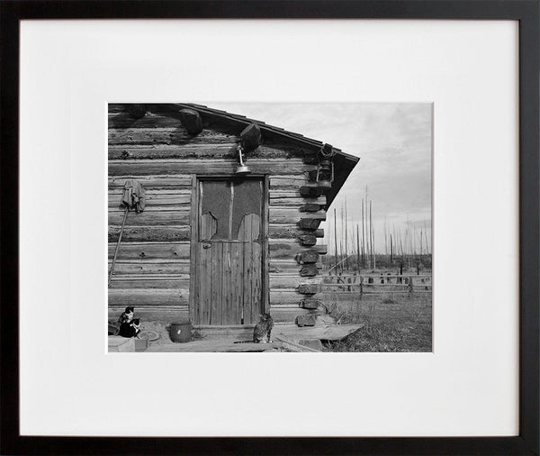 Log Home, Priest River Peninsula, Bonner County, Idaho