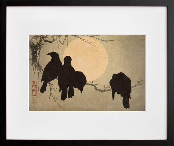 Crows in the Moonlight