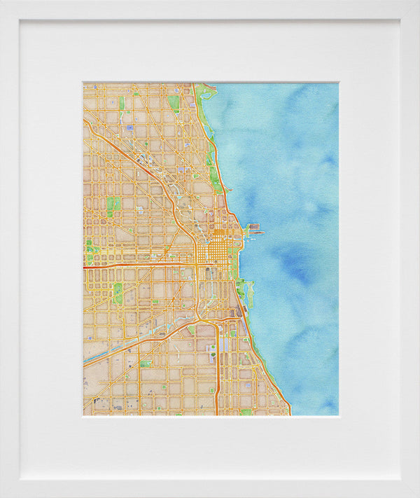 Watercolor Chicago