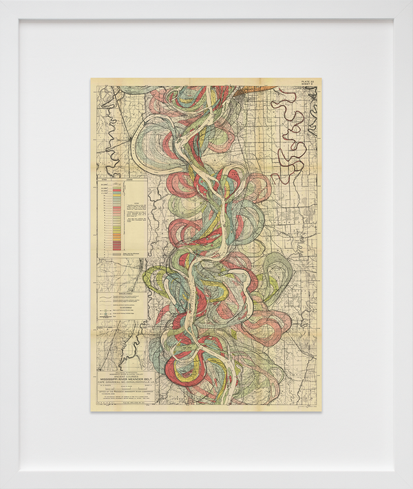 Plate 22, Sheet 9, Ancient Courses Mississippi River Meander Belt