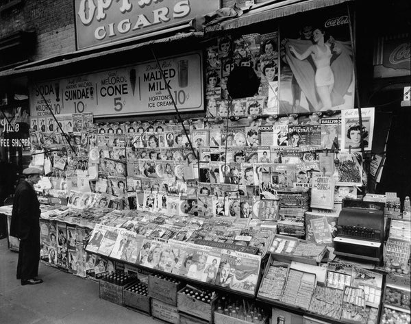 Newsstand, 32nd Street and Third Avenue, Manhattan