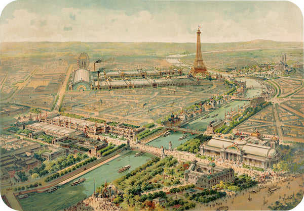 Vue panoramique de l'Exposition Universelle, 1900