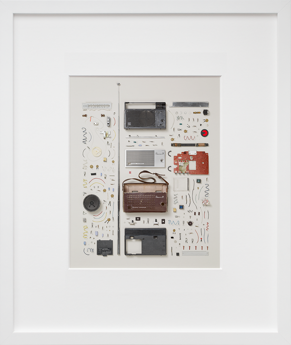 Disassembled Radio