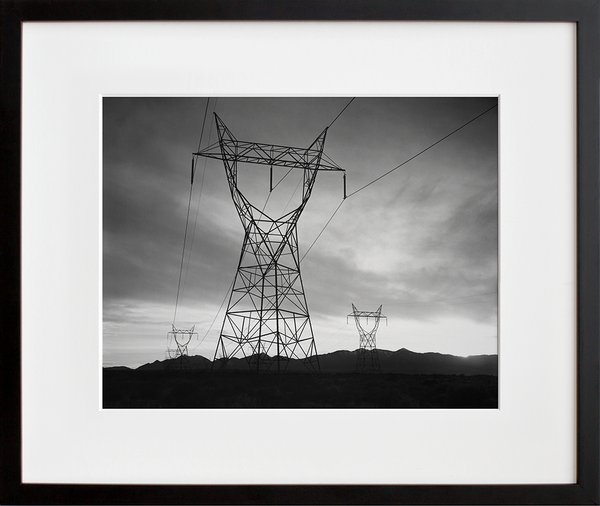 Transmission Lines in Mojave Desert