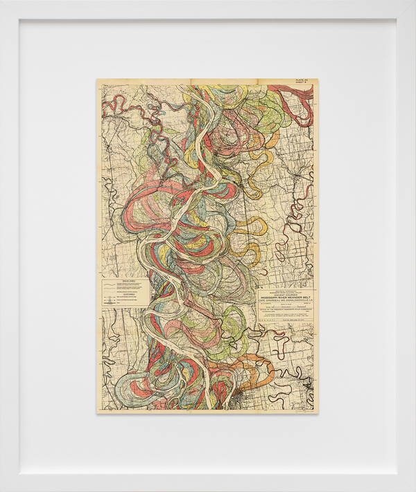 Plate 22, Sheet 8, Ancient Courses Mississippi River Meander Belt