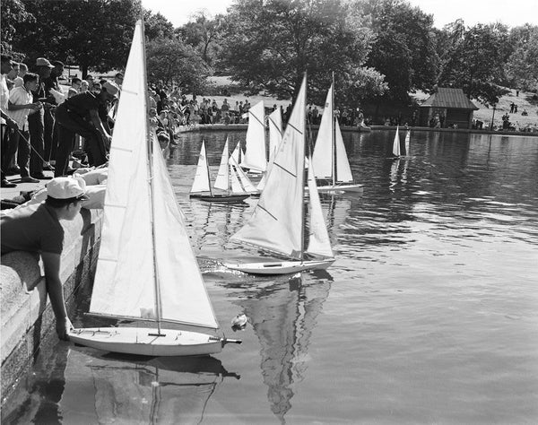 Central Park, Model Boat Regatta, 1962