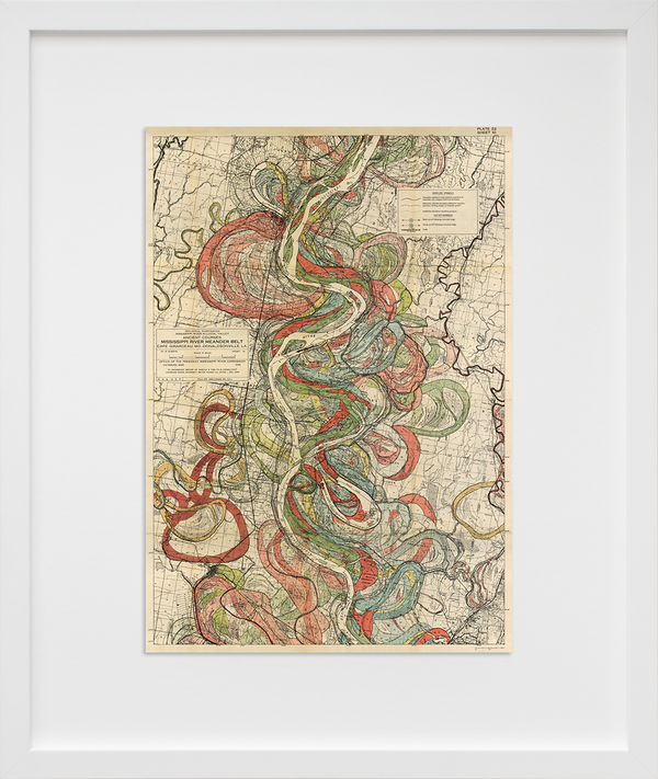 Plate 22, Sheet 10, Ancient Courses Mississippi River Meander Belt