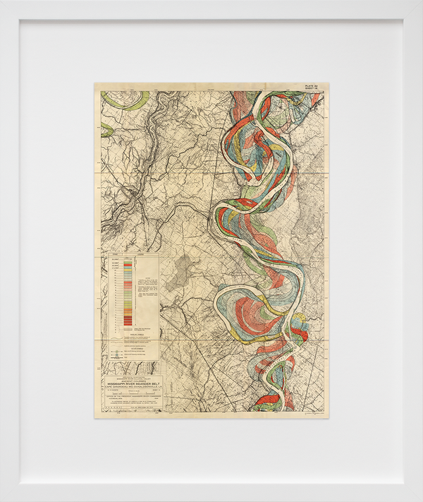 Plate 22, Sheet 14, Ancient Courses Mississippi River Meander Belt
