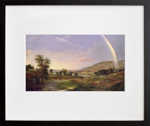 Landscape with Rainbow