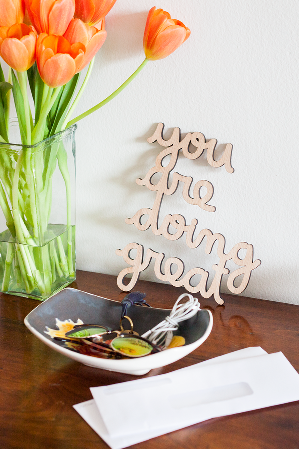 you are doing great (red oak)