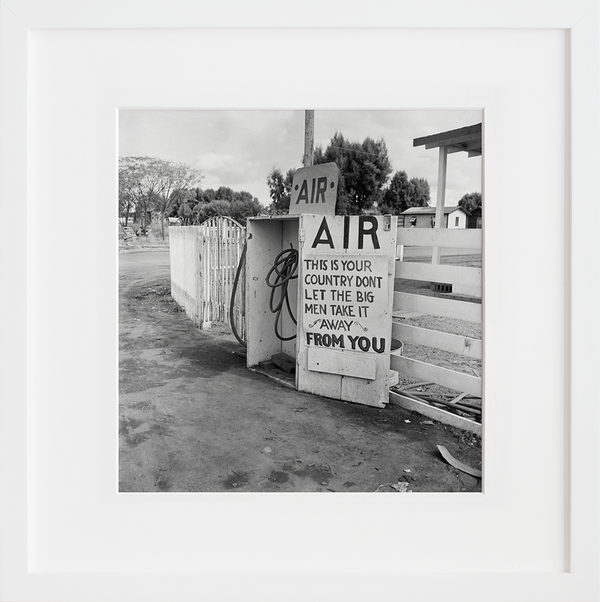 Gas station. Kern County, California