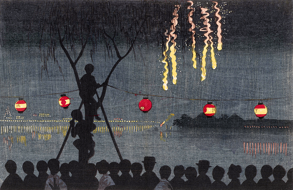 Fireworks at Ikenohata