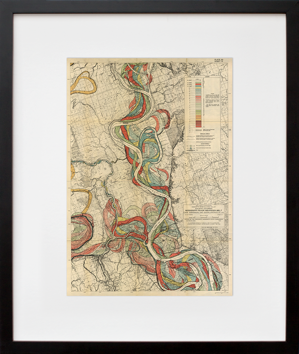 Plate 22, Sheet 13, Ancient Courses Mississippi River Meander Belt
