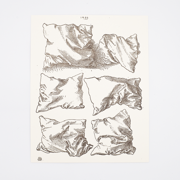 New! Dürer's pillow studies reimagined