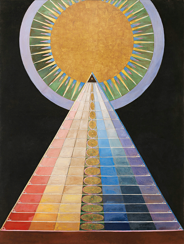 New! Hilma af Klint's rainbow-hued stairway to the heavens