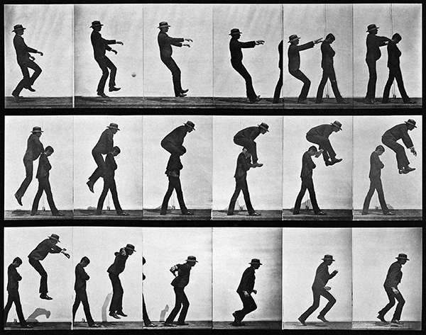 Lean into Leap Day with Muybridge’s leapfrogging fellas.