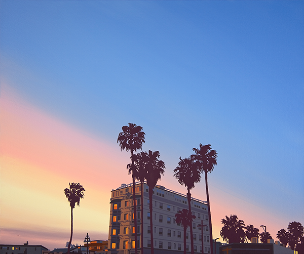 New! LA’s Venice, dipped in dreamy evening light.