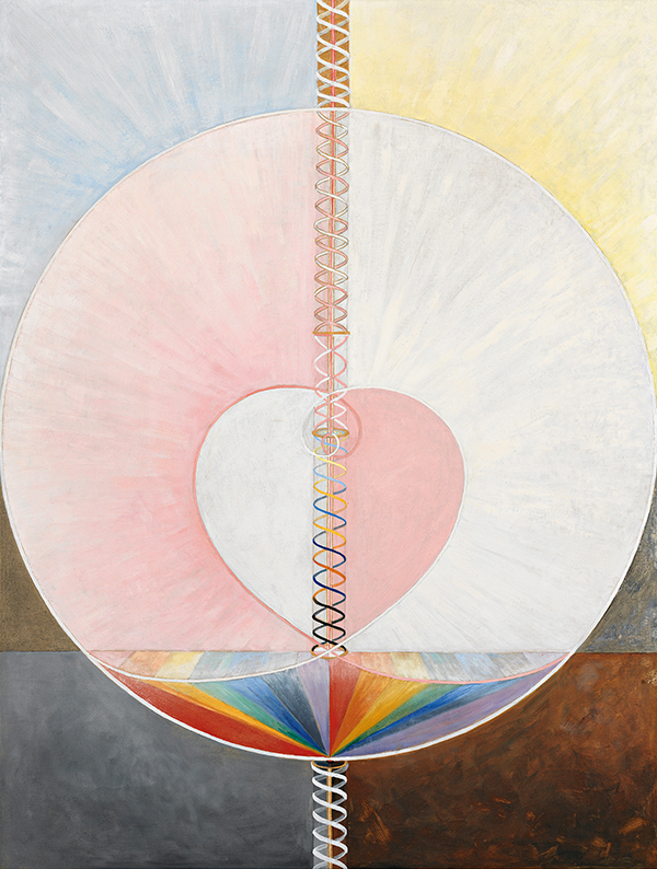 A peaceful symmetry by Hilma af Klint!