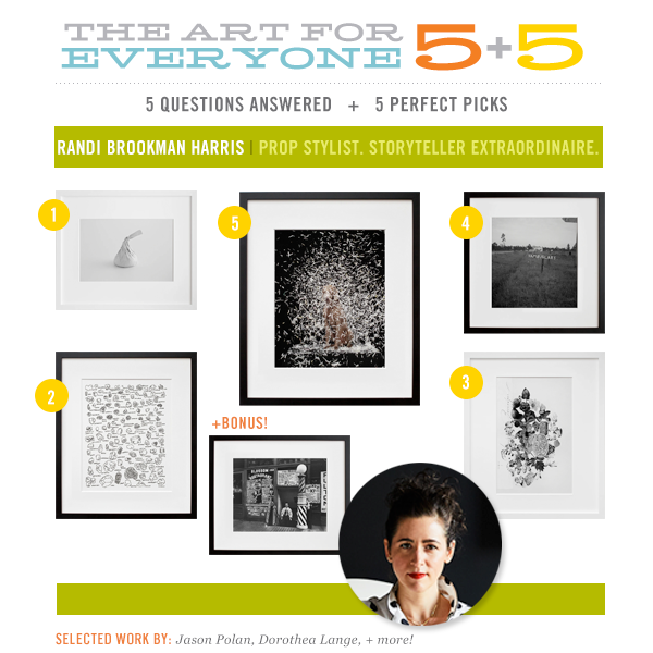 Rockstar prop stylist Randi Brookman Harris picks prints.