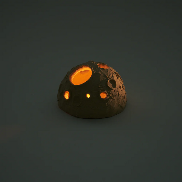 New! Ceramic Moon Votives set our world aglow 🌕🕯️