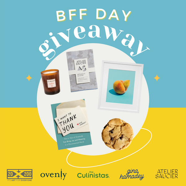 Win over $300 of goodies for you + your BFF!