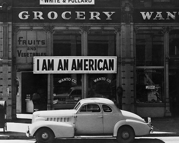 New Art: I Am an American by Dorothea Lange