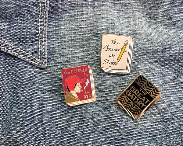 Book Lovers, Get Lit! Jane Mount’s Novel Pins
