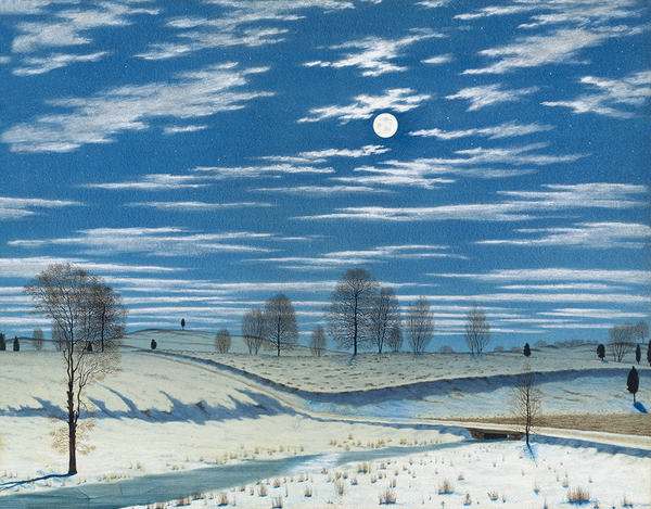 Set Yourself in Henry Farrer's Serene Winter Scene