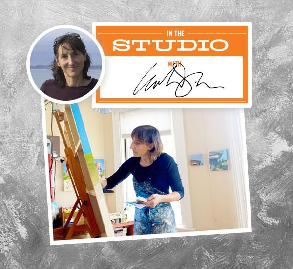 Wkd Inspo: A Paint-Splattered Studio Sesh with Leah Giberson