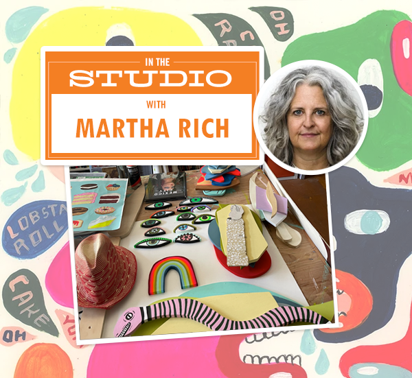 Cutting it up + floating along with Martha Rich
